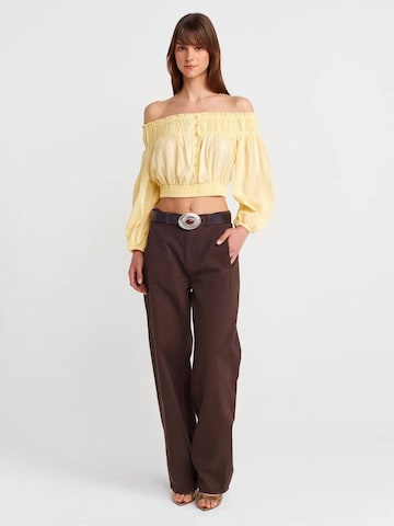 Dilvin Blouse in Yellow