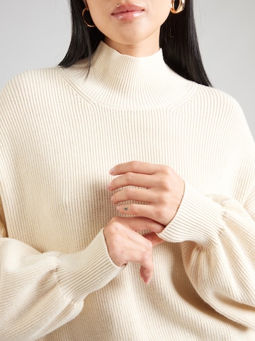 Pull-over oversize 'Magnea Rachelle' MSCH COPENHAGEN en beige