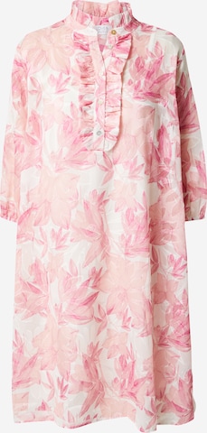 Love & Divine Shirt Dress in Pink: front