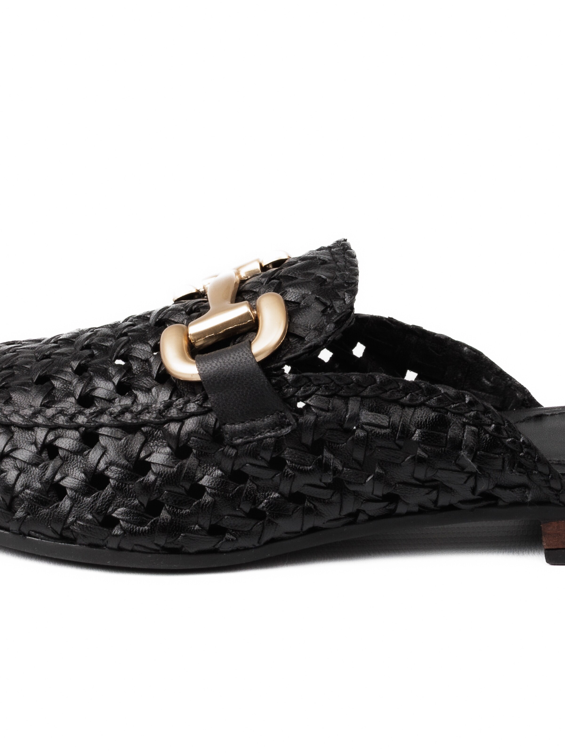 5PM Slipper 'SALERNO' in Black