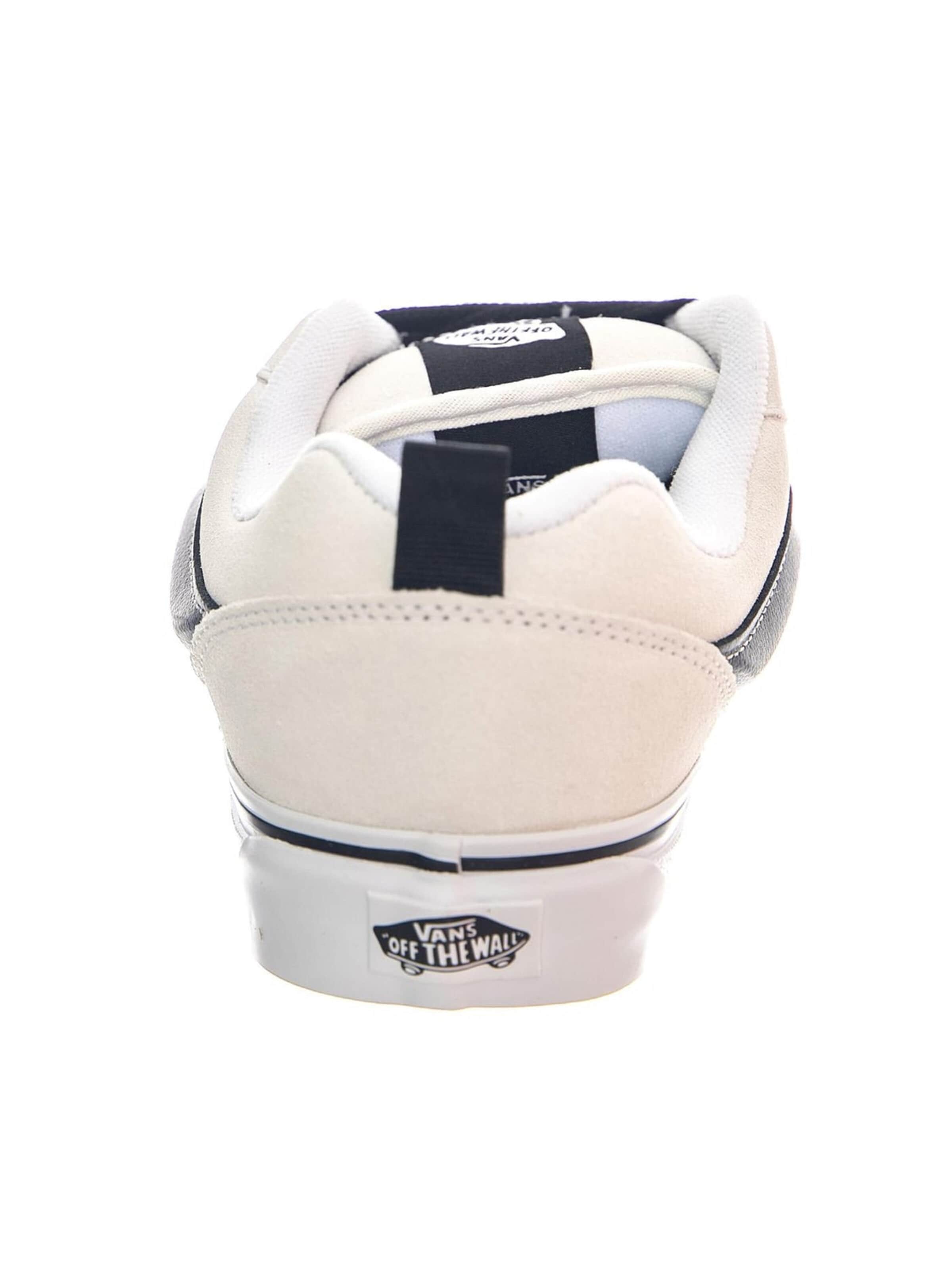 Scarpa stringata sportiva 'Knu School Suede White / Black' di VANS in bianco