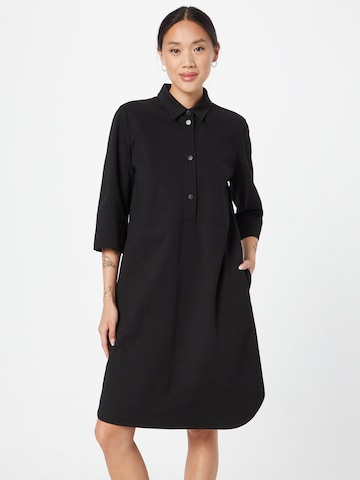 Esprit Collection Shirt Dress in Black: front