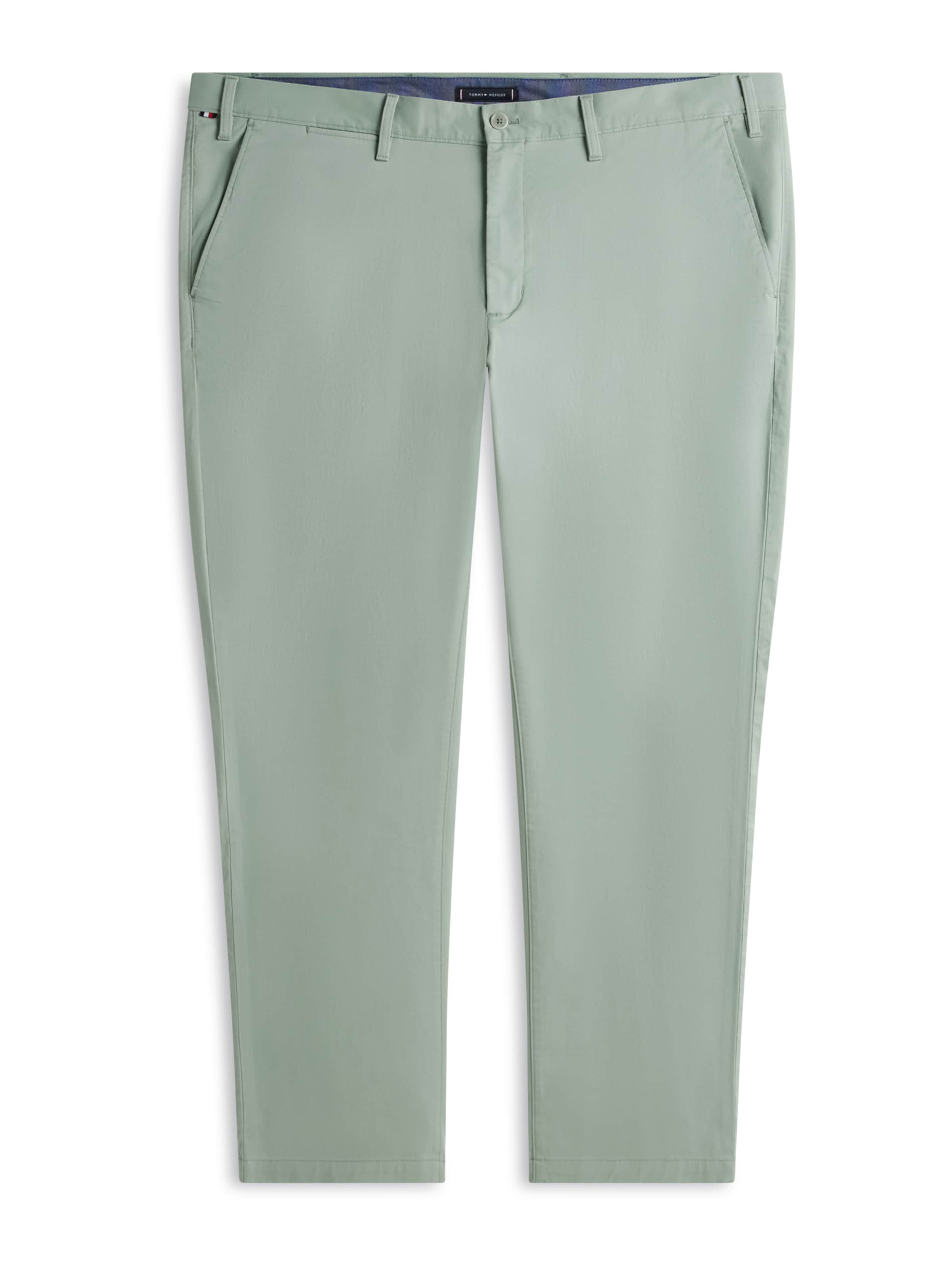 Tommy Hilfiger Big & Tall Regular Chino trousers 'DENTON ESSENTIAL' in Green: front