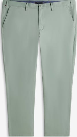 Tommy Hilfiger Big & Tall - Pantalón chino 'DENTON ESSENTIAL' en verde: frente