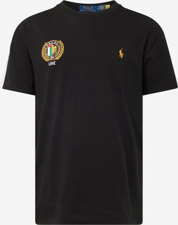 Polo Ralph Lauren T-shirt i svart: framsida