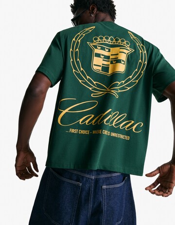 Bershka Paita 'Cadillac' värissä vihreä