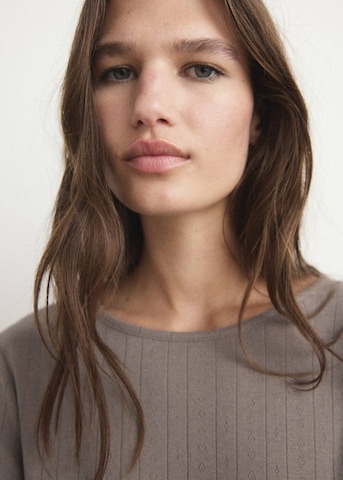 MANGO Pyjama 'Mana' in Braun