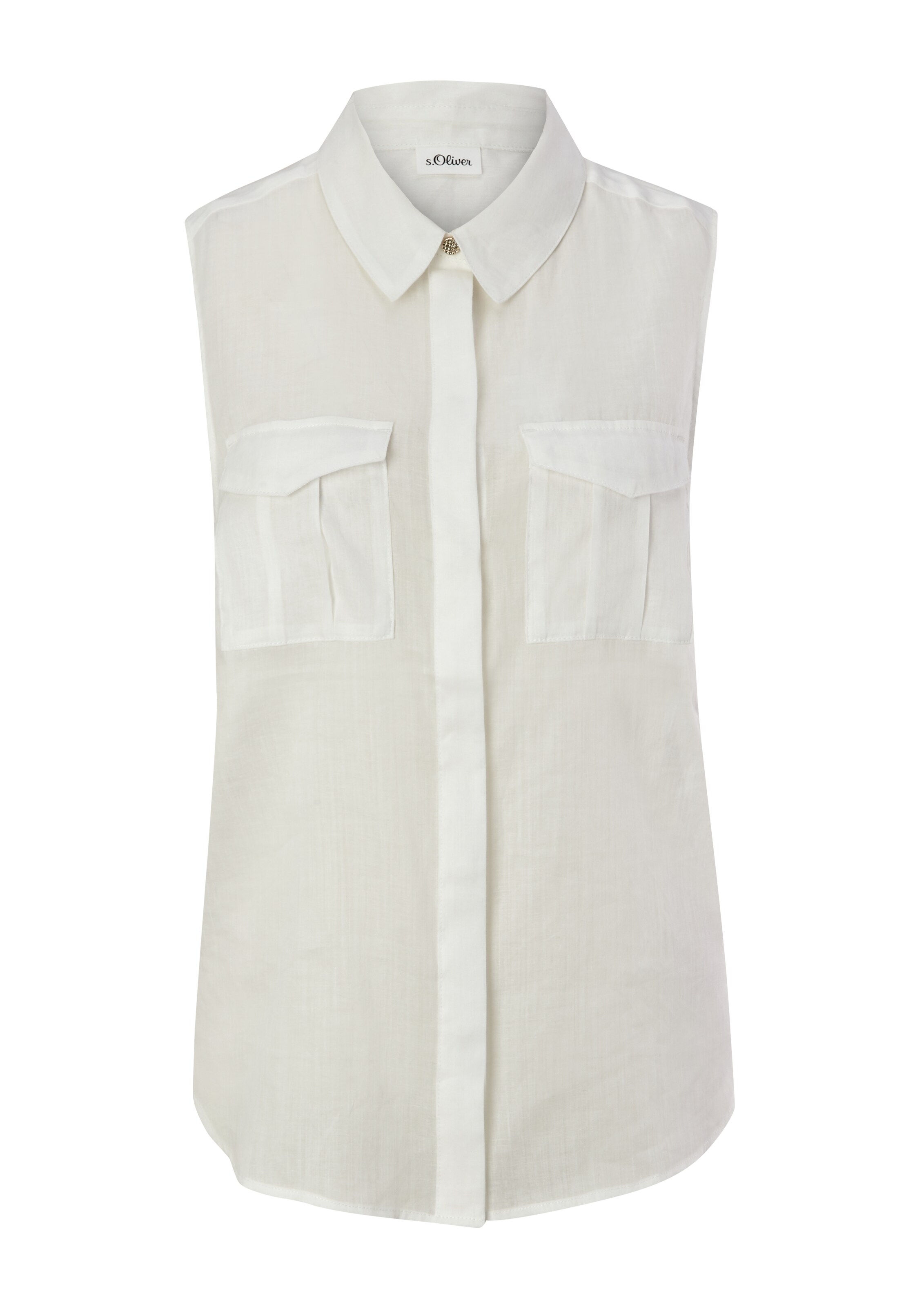 Frauen Shirts & Tops s.Oliver BLACK LABEL Bluse in Weiß - UJ62512