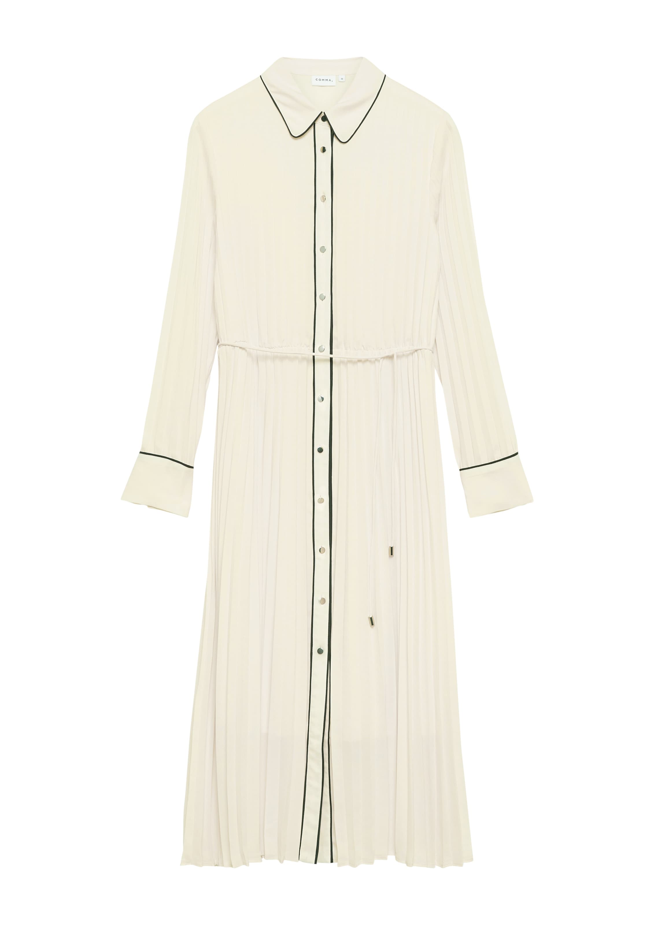 COMMA Jurk in Beige: voorkant