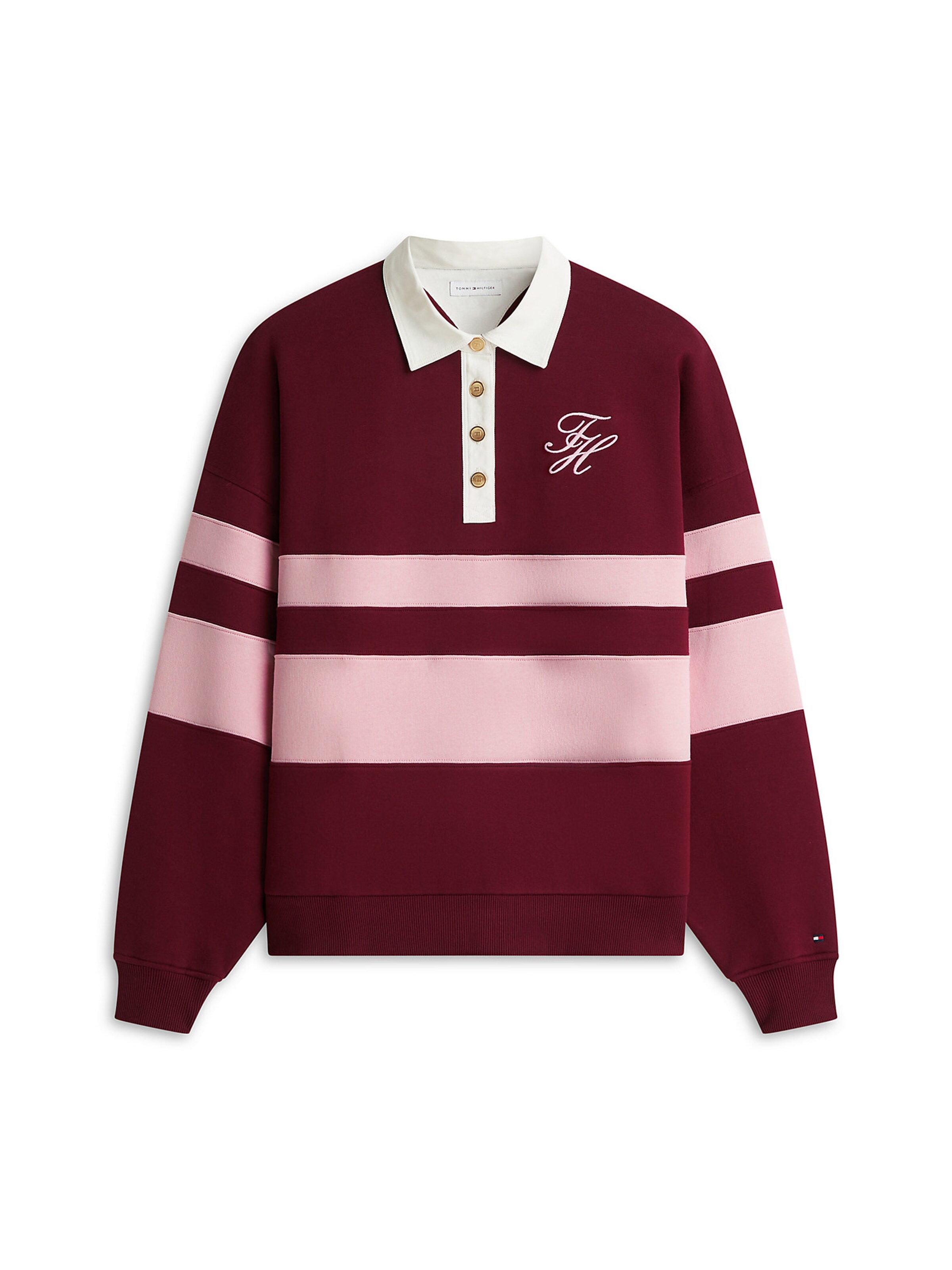 TOMMY HILFIGER Sweatshirt in Rood: voorkant