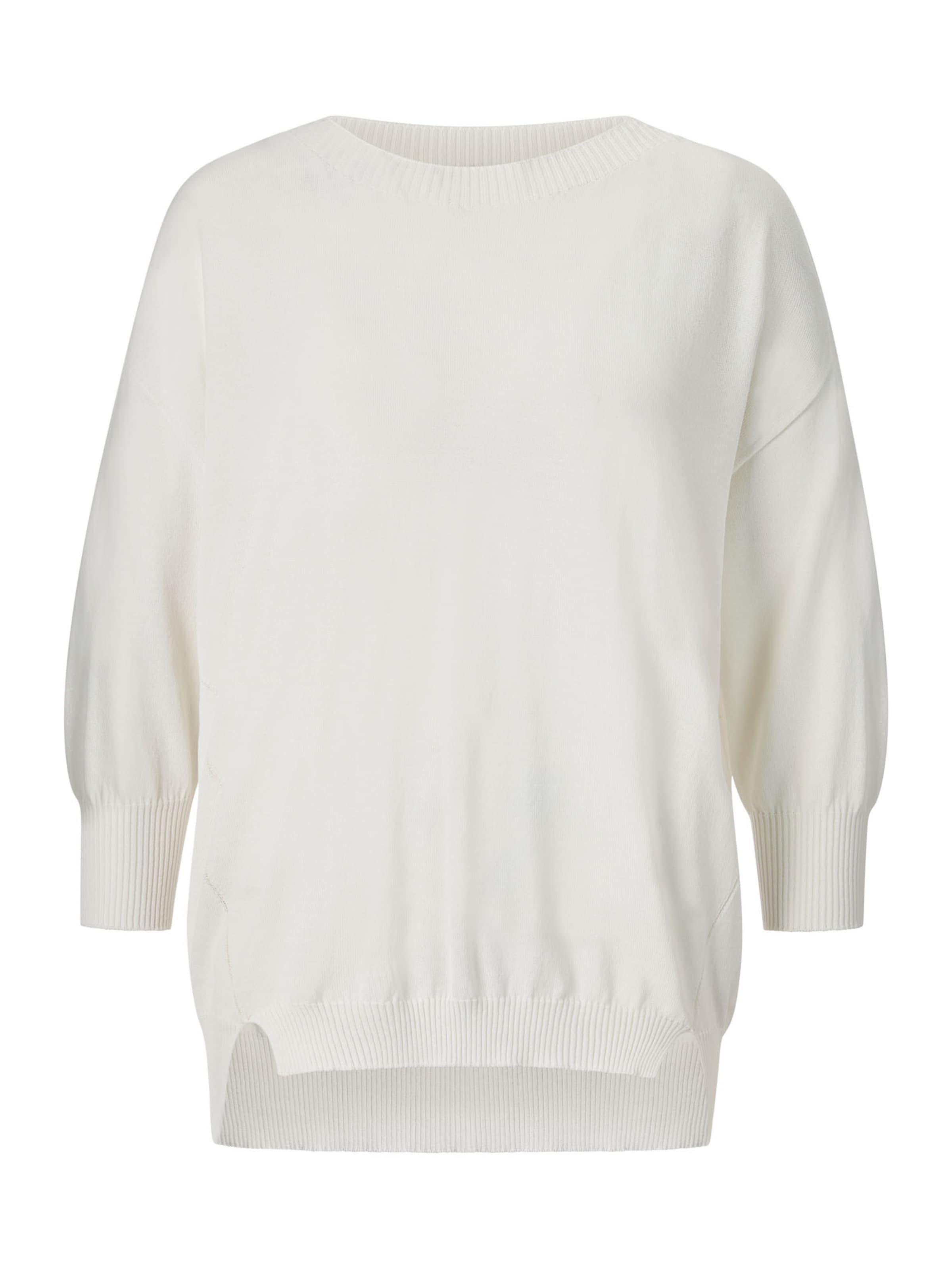 Rich & Royal Sweter w kolorze biały: przód