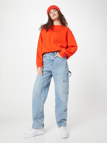 WEEKDAY Sweatshirt 'Essence Standard' in Orange
