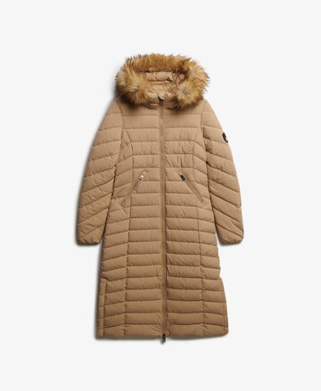 Manteau mi-saison 'Fuji' Superdry en beige