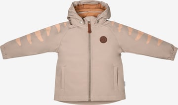 Affenzahn Between-Season Jacket in Beige: front