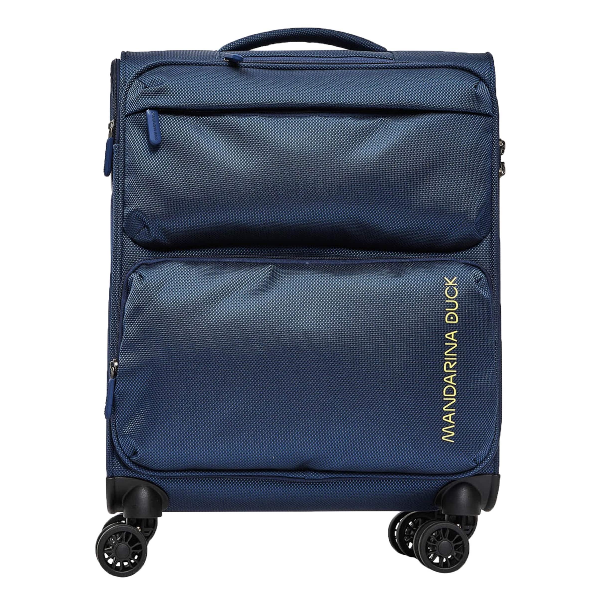 MANDARINA DUCK Trolley 'Zephyr' in Blau: Vorderseite