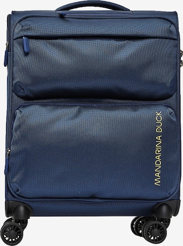 MANDARINA DUCK Trolley 'Zephyr' in Blauw: voorkant