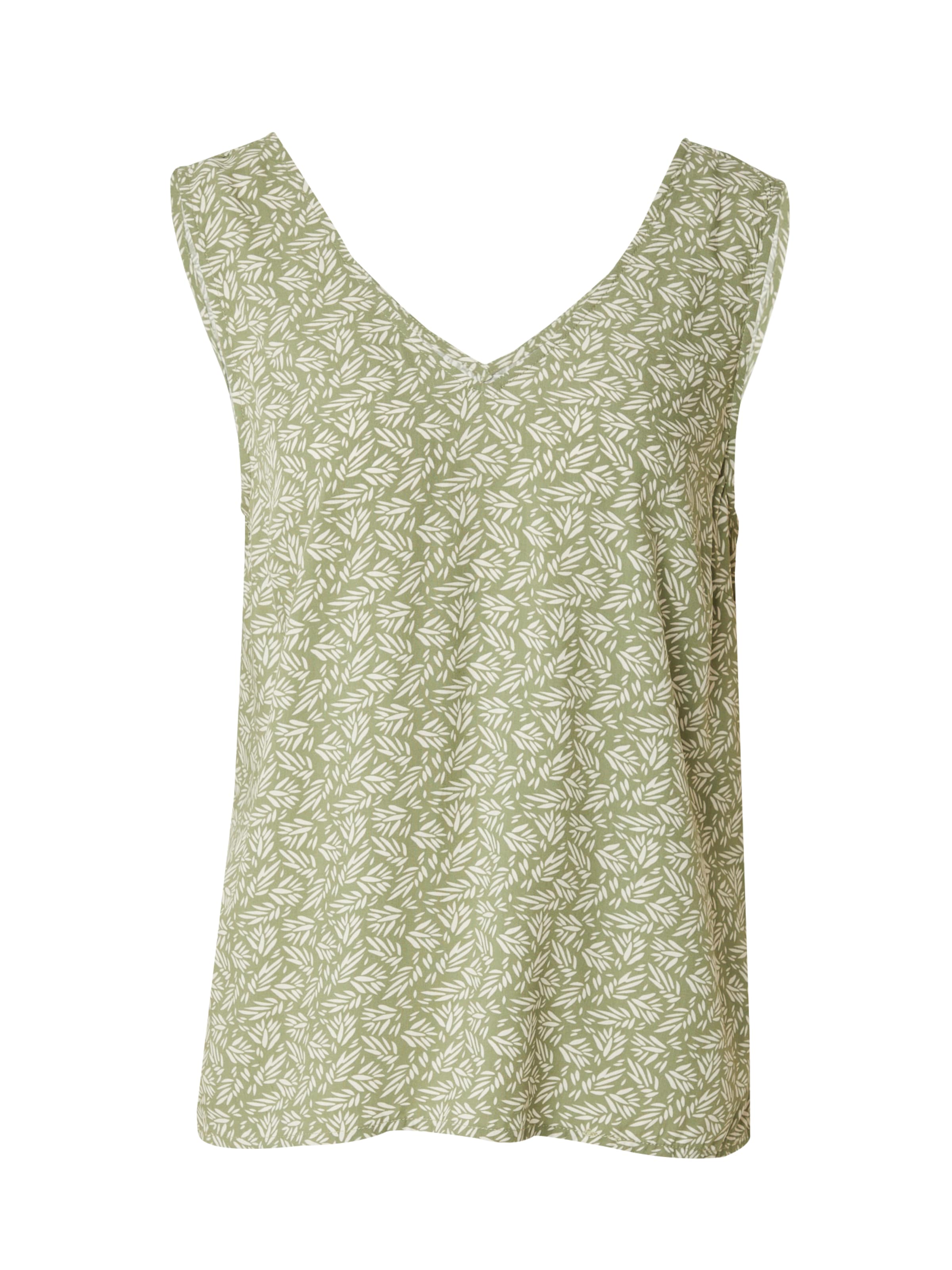 VILA Top 'LISE' in Groen: voorkant