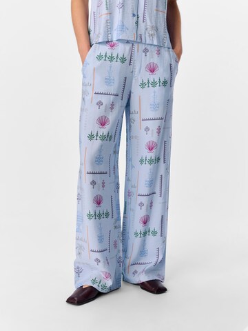 OBJECT Regular Broek 'HAILEY' in Blauw: voorkant