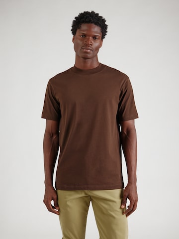 SELECTED - Camiseta 'SLHColman' en marrón: frente