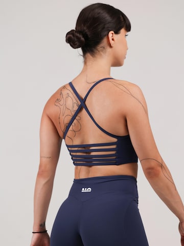 neverover Bustier Sport bh 'Nova' in Blauw
