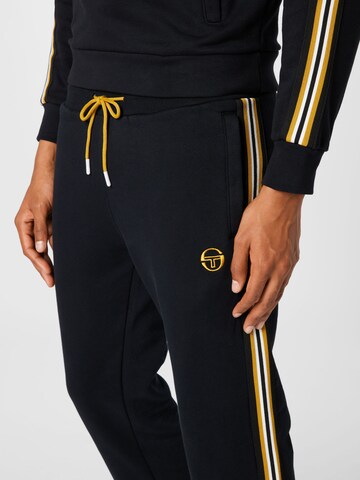 Sergio Tacchini Tapered Sportbroek 'Nasti' in Zwart