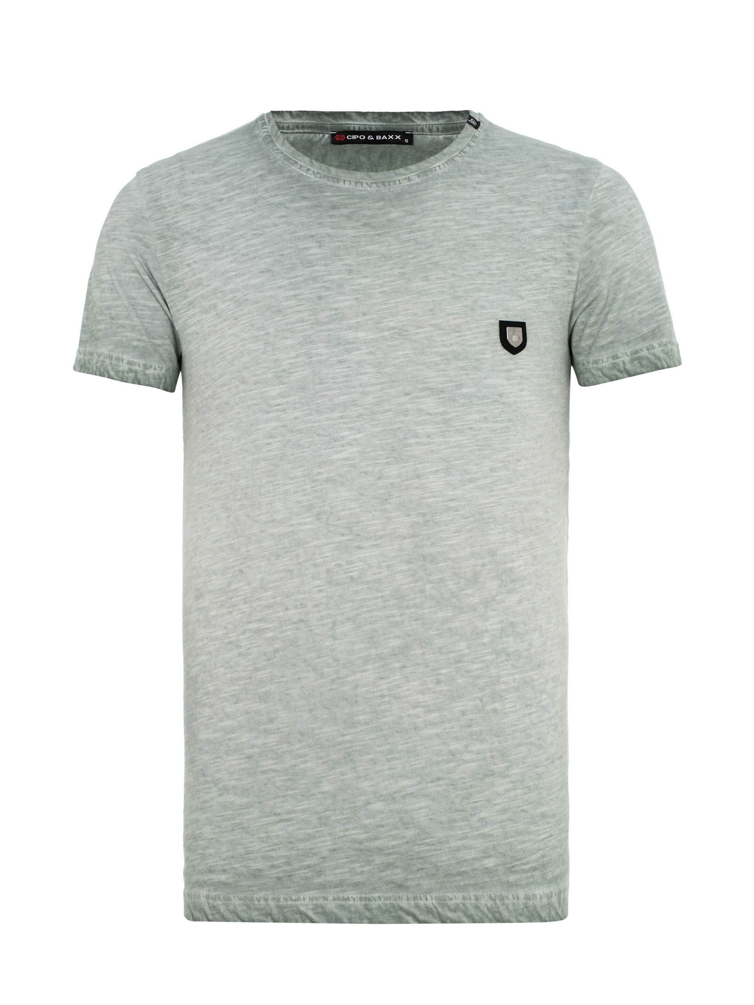 CIPO & BAXX Shirt in Groen: voorkant