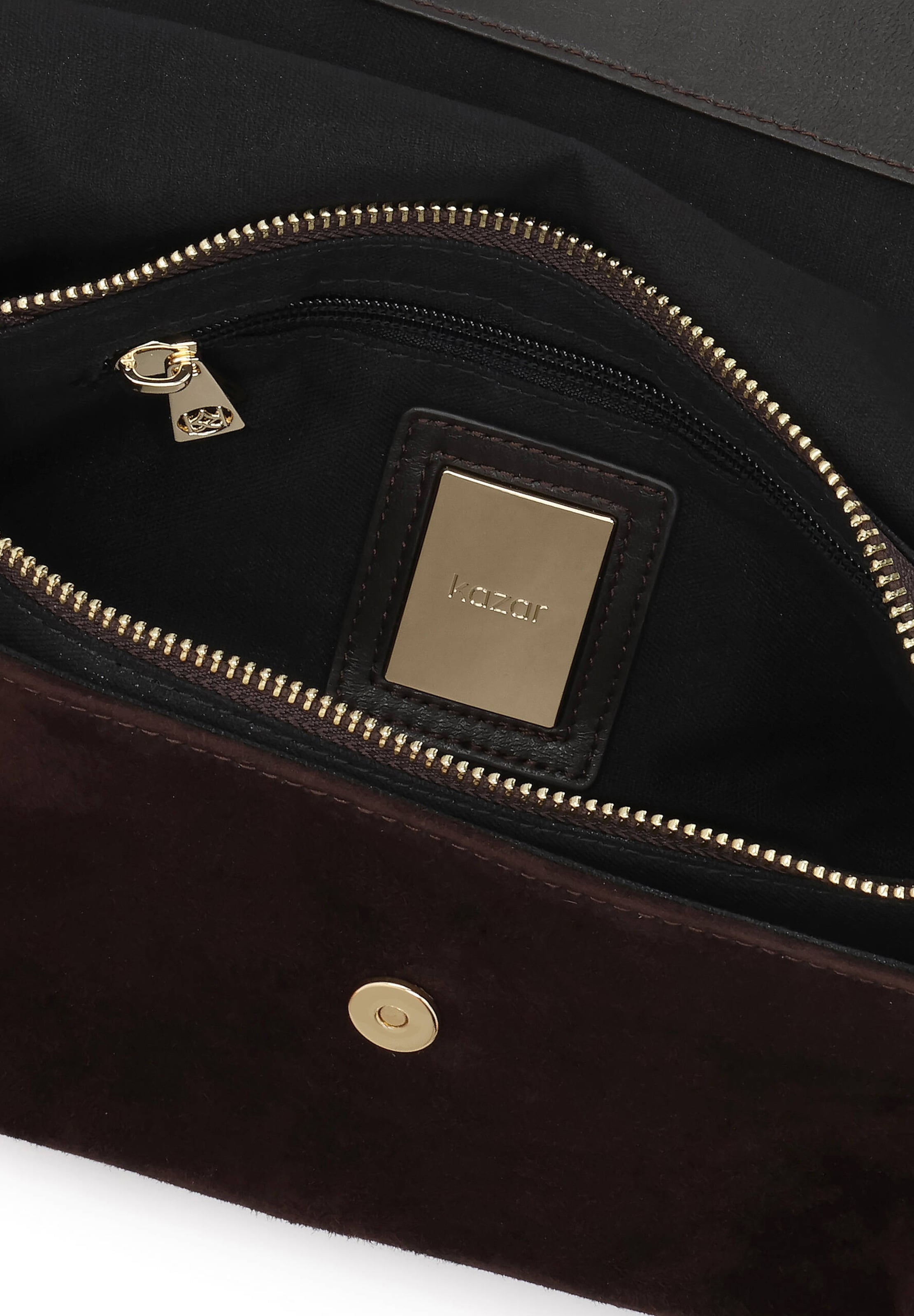 Kazar Schultertasche in Braun