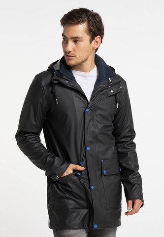 HOMEBASE Between-season jacket in Black: front