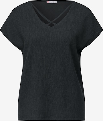 STREET ONE Shirt in Black: front