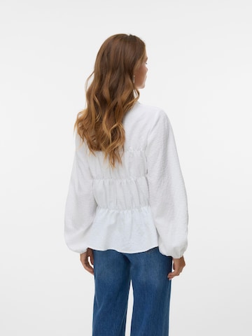 VERO MODA - Blusa 'MABEL' en blanco