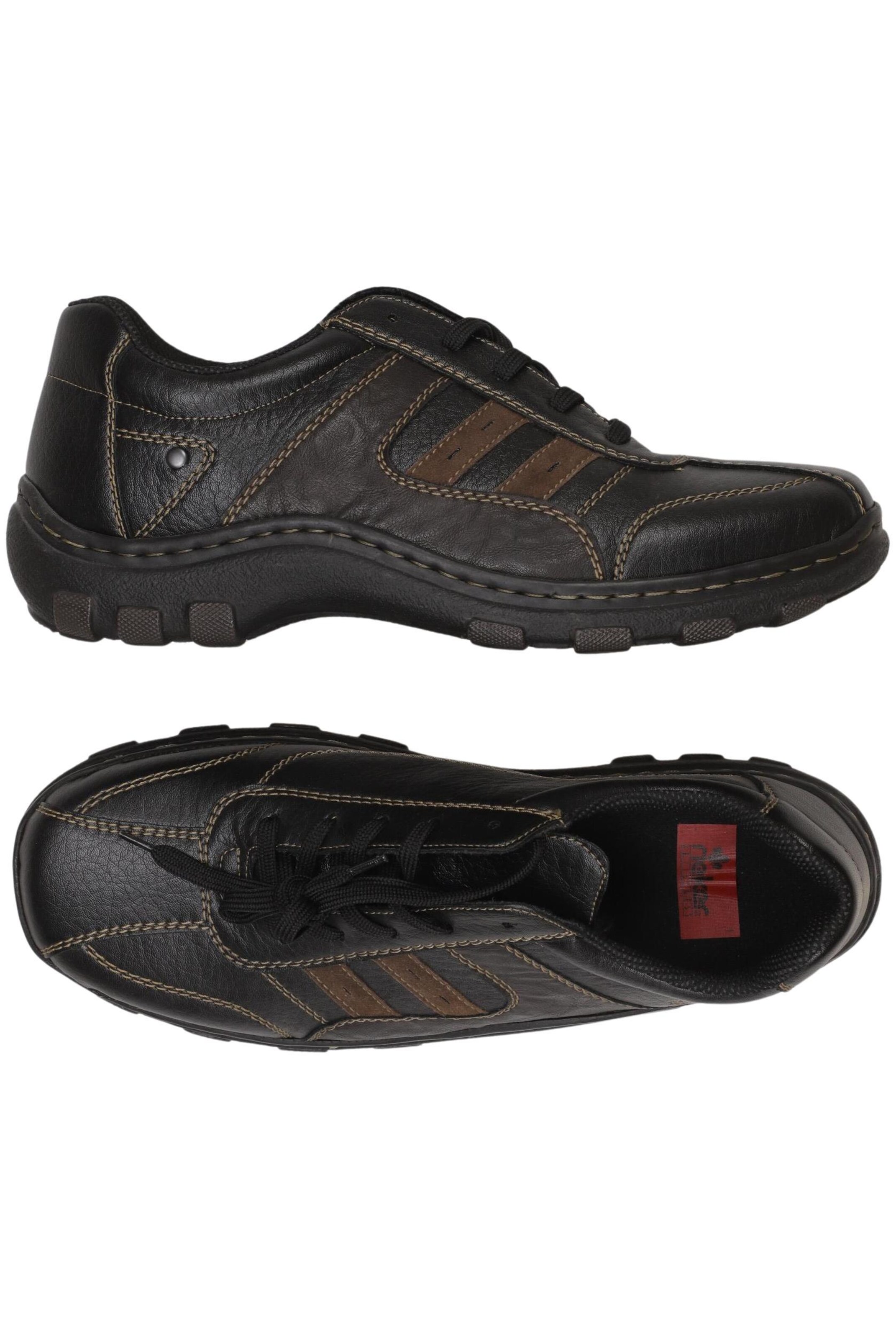 Rieker Flats & Loafers in 42 in Black: front