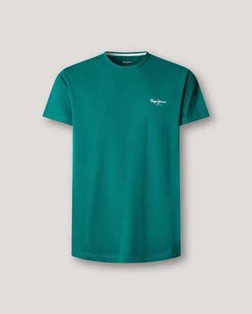 Pepe Jeans Shirt in Groen: voorkant