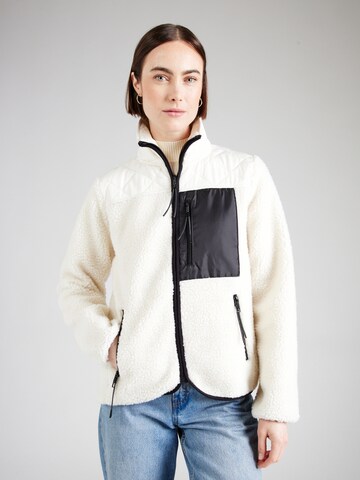 Giacca di pile 'JC BERRI' di The Jogg Concept in beige: frontale