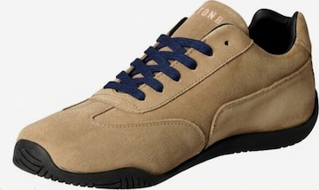 Yoxeone Athletic lace-up shoe 'Fangio' in Beige: front