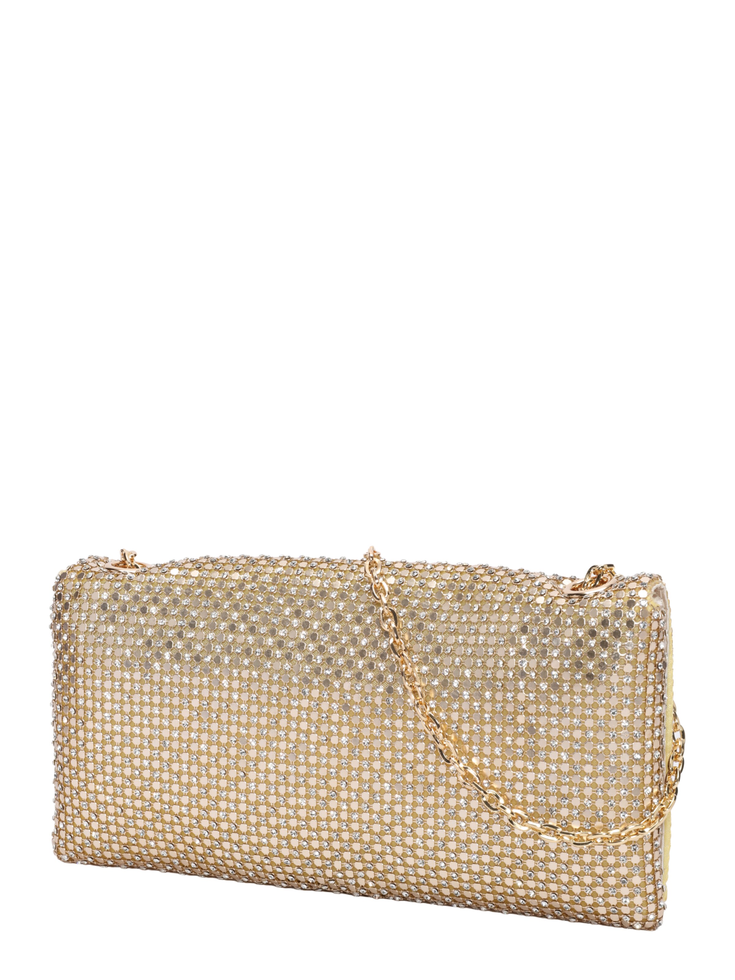 mascara - Bolso de noche en oro