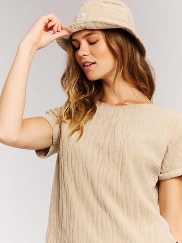PROTEST Shirt 'PRTDuo'‌ in Braun