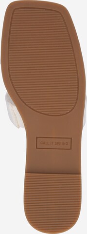 Mule 'HAYLEE' CALL IT SPRING en blanc