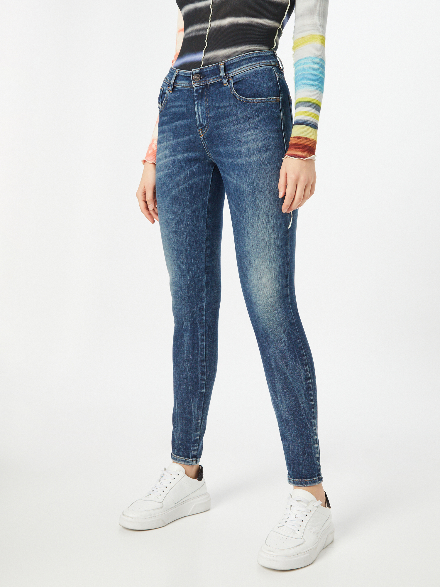 Nuovi arrivi Donna DIESEL Jeans SLANDY in Blu 
