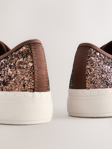 Next Rövid szárú sportcipők 'Forever Comfort®' - barna