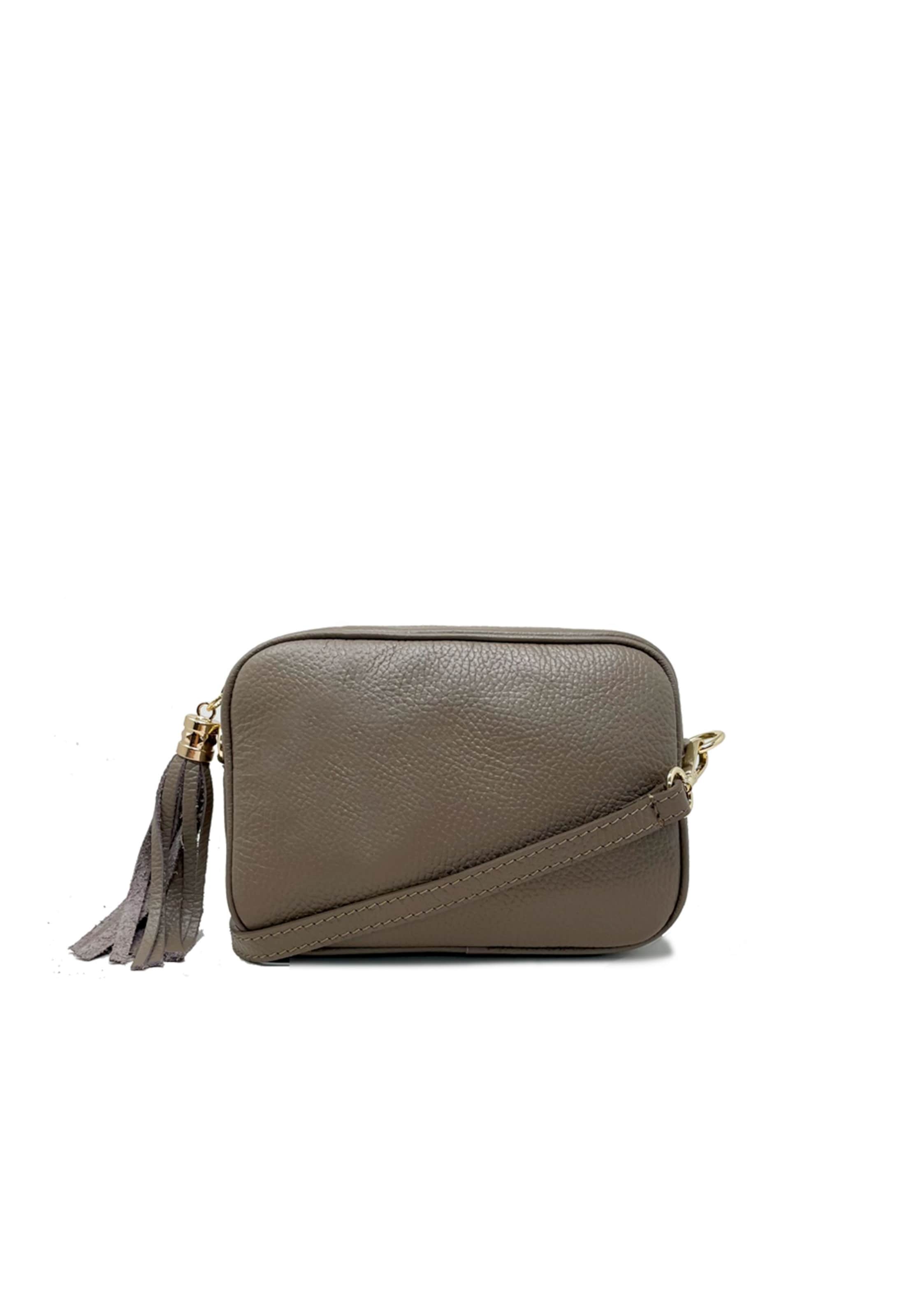 Sac à bandoulière CHICCA BORSE en beige : devant