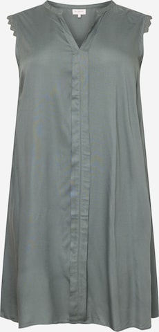 ONLY Carmakoma Dress 'Mumi' in Green: front