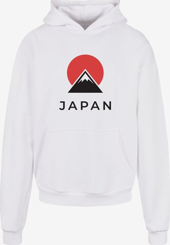 Merchcode Sweatshirt 'Japan' in White: front