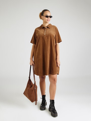 ONLY Carmakoma Dress 'CARGRY-NESSA' in Brown