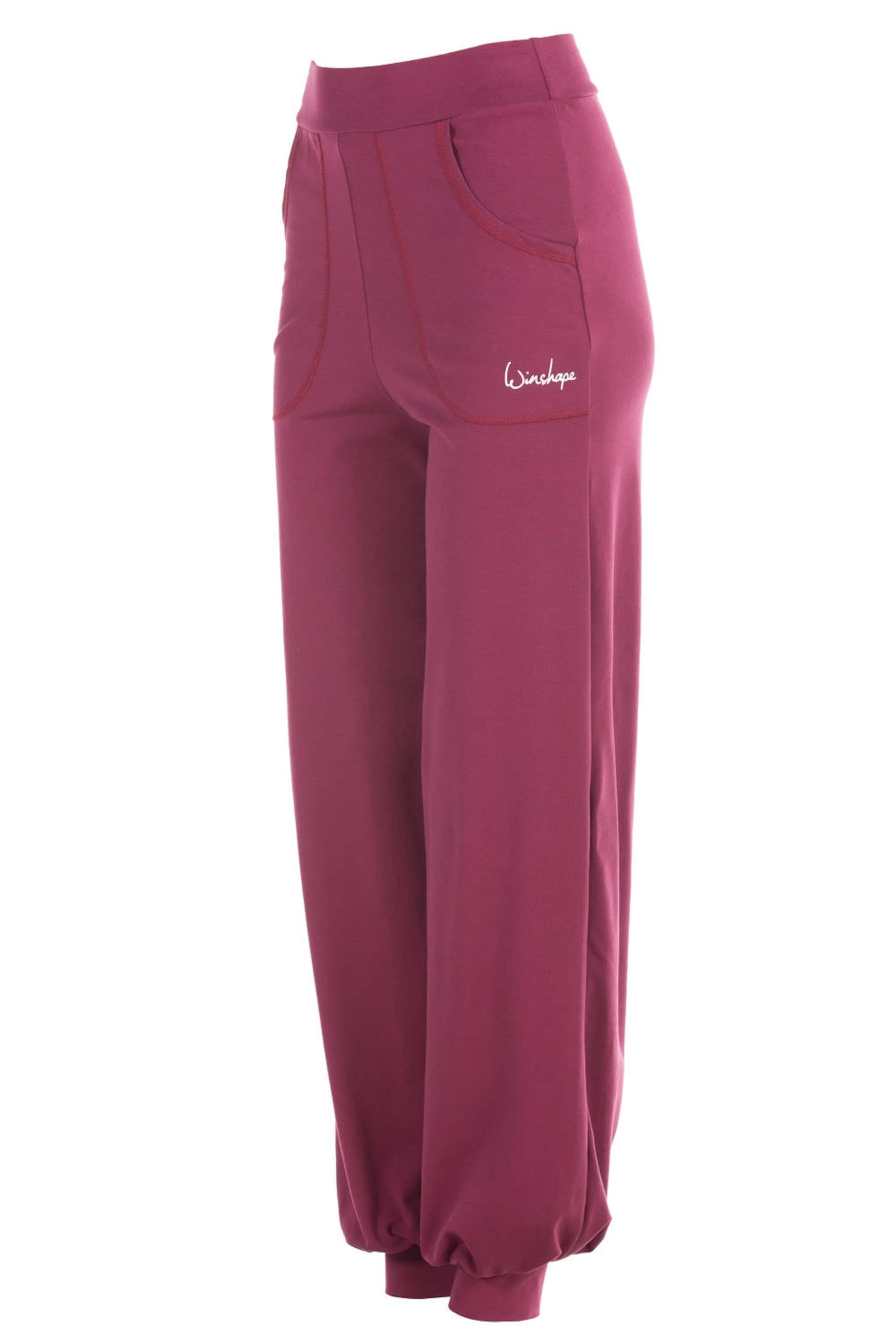 Winshape Ozke Športne hlače 'WH12' | roza barva