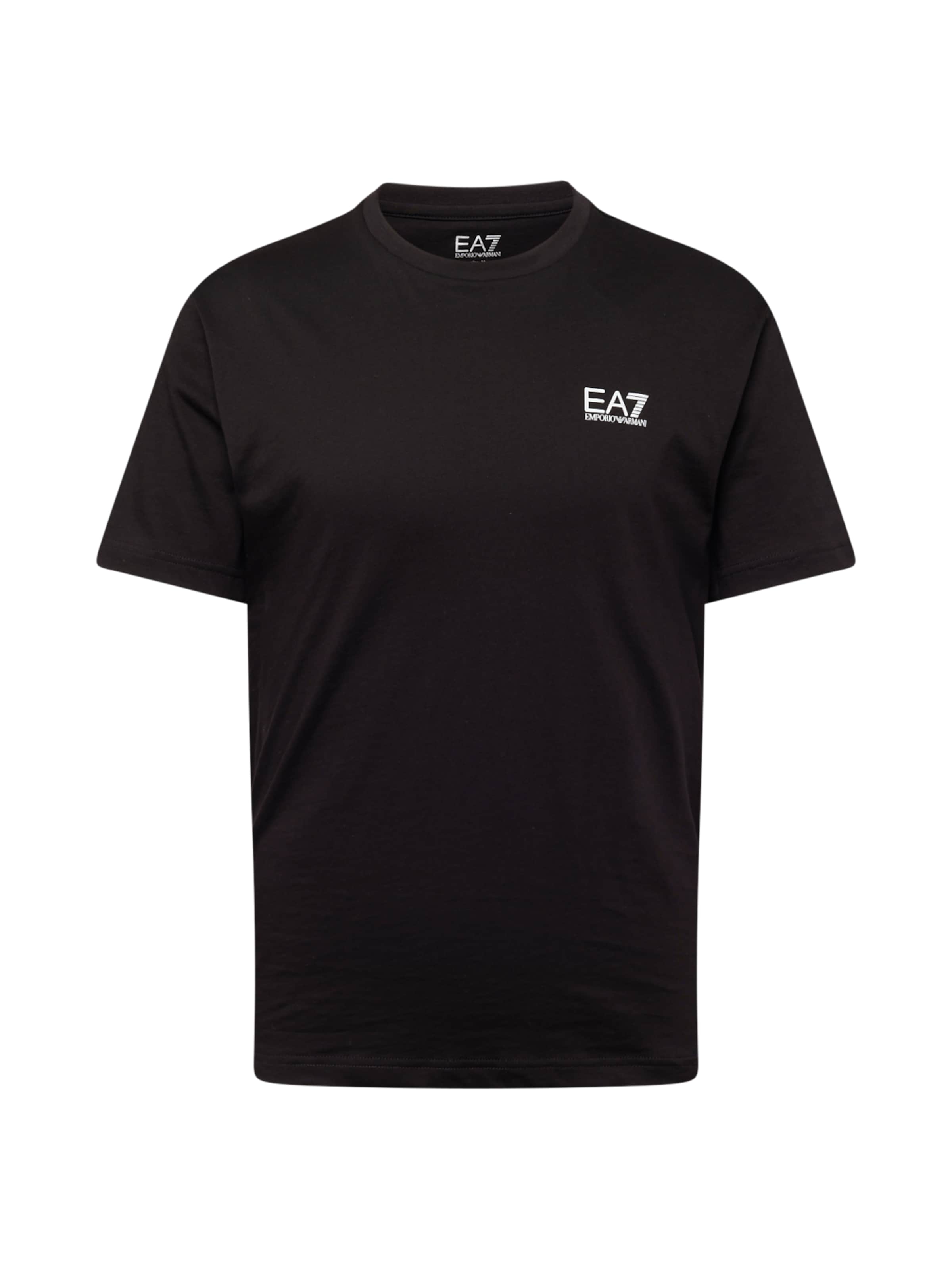 EA7 Emporio Armani Shirt 'Core Identity' in Zwart: voorkant