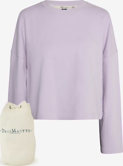 DreiMaster Vintage Set: Sweatshirt und Tasche in helllila, Produktansicht