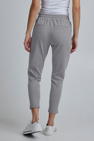 ICHI Slimfit Broek 'KATE' in Grijs