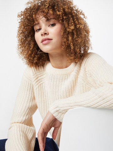 ONLY - Pullover 'ELYSIA' em branco