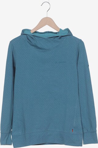 VAUDE Sweatshirt & Zip-Up Hoodie in S in Blue: front