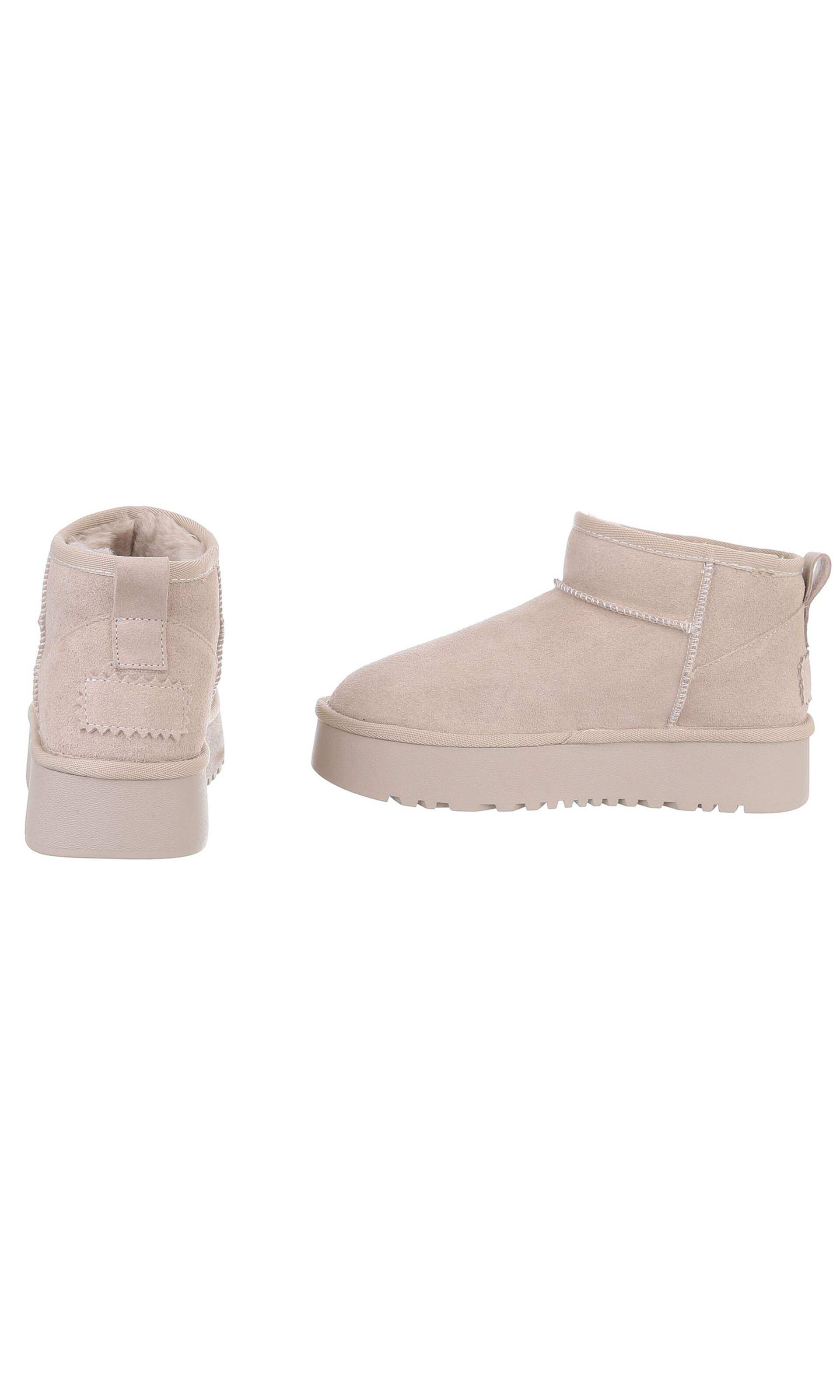 Ital-Design Boots in Beige